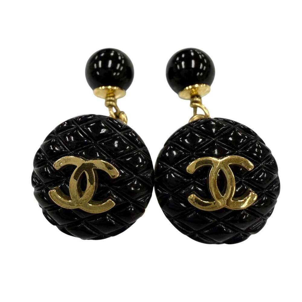 Chanel Cc Logo Bracelet Gold-Tone Metal #371558C58B